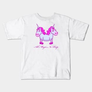 All Magic, No Poop Kids T-Shirt